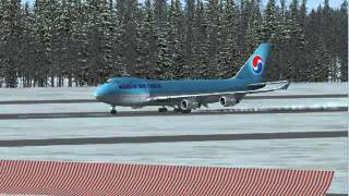 FSX - Pouso PANC - Anchorage   Alaska