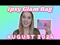 Ipsy Glam Bag | Unboxing & Try-On | August 2024