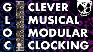 Musical \u0026 Fun Eurorack Clock Generation \u0026 Modulation // GLOC by Instruo