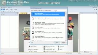 Construct2Live Class - Extra - Variables - 2 / 5