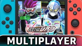 Kamen Rider: Climax Scramble | Multiplayer Gameplay on Switch