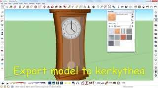 How To create pendulum clock in sketchup |Part 2|