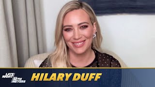 Hilary Duff Challenges Seth to Go Day Drinking After Talking How I Met Your Father