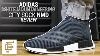 ADIDAS X WHITE MOUNTAINEERING CITY SOCK NMD REVIEW