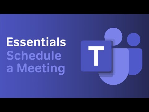 Как запланировать собрание Microsoft Teams Essentials