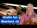 Violin for Starters Lesson 15 - When the Saints Go Marching In #violin #learntoplayviolin