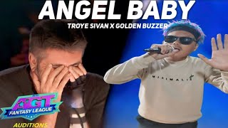Golden Buzzer | Hearing this young man perform the song Angel Baby, makes everyo