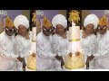 WHO DANCE BEST! WATCH AS PROPHETESS OLUBORI CHALLENGED HER HUSBAND AS THEY CUT CAKE AT ANNIVERSARY