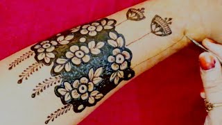 new beautiful stylish full hand Dulhan bridal mehndi design|easy mehndi design for wedding| mehandi|