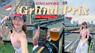 F1 Singapore  Vlog ; พาทัวร์บรรยากาศที่นั่งโซนต่างๆ 🏎️💖🫶🏻 | Alrisaa