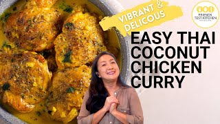 Thai Food at Home - Easy Coconut Chicken Curry, better than restaurant?
