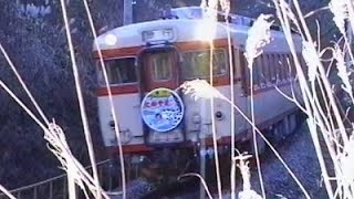 1989年　最後の力走をするキハ82と１日１往復のキハ85が走る高山本線