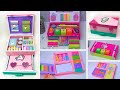 Cardboard crafts // Cool organizers and pencil cases for storing stationery