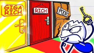 RICH CUSTOMER VS POOR CUSTOMER: Max Doesn't Need Those Rich Privileges | Max's Puppy Dog Cartoons