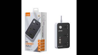 Charge Smarter With The Ldnio Sc3412: 3-way Uk Socket Outlet With Qc 3.0 \u0026 Pd 18