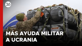 Más ayuda militar a Ucrania para la guerra contra las tropas rusas de Putin