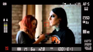 Behind the scenes of Motionless In White’s AP cover shoot