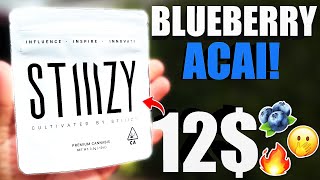 This BLUEBERRY ACAI was ONE OF THE BEST! | Stiiizy White Label Blueberry Acai!