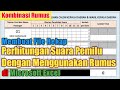 CONTOH FILE REKAP PERHITUNGAN SUARA | Kombinasi Rumus Excel