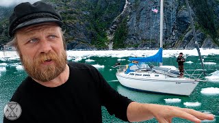 Sailing in a Minefield of ICE! Allison \u0026 James Sailing Alaska S4E13