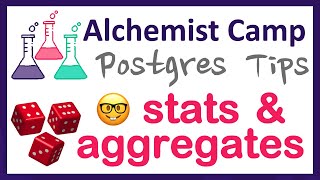 Modeling die rolls in Postgres (basic stat functions)