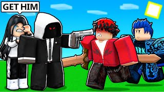 My GIRLFRIEND HIRED Me As A BODYGUARD.. (Roblox Bedwars)