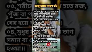 ওয়ু ভঙ্গের কারণ সমূহ❓ওযু ভঙ্গের কারণ কয়টি ও কি কি❓#ইসলামিক_ভিডিও #youtubeshorts #shorts #trending