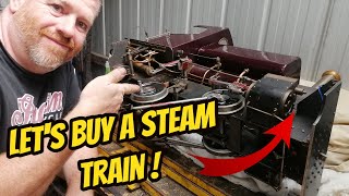 Live Steam Engine , Lets go Buy a Steam engine ! (Part 2 )........Live steam Locomotive