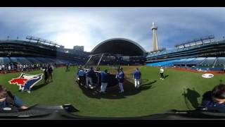 Connor McDavid First Pitch - Batting Practice 1