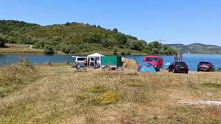 Bözödi tó Erdőszentgyörgy mellett lacul Bezid jud.Mures langa Sangeorgiu de Padure 28.07.2024