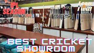 LARGEST CRICKET SHOWROOM IN INDIA | ALL LEADING CRICKET BRANDS @ONE STORE| #sg #ss #kookaburra #ipl