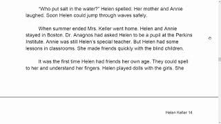 Helen Keller Chapter 5