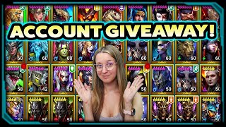 AWESOME Account GIVEAWAY ★ RAID: Shadow Legends ★