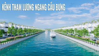 Tiến độ cải tạo kênh Tham Lương đoạn ngang cầu Bưng