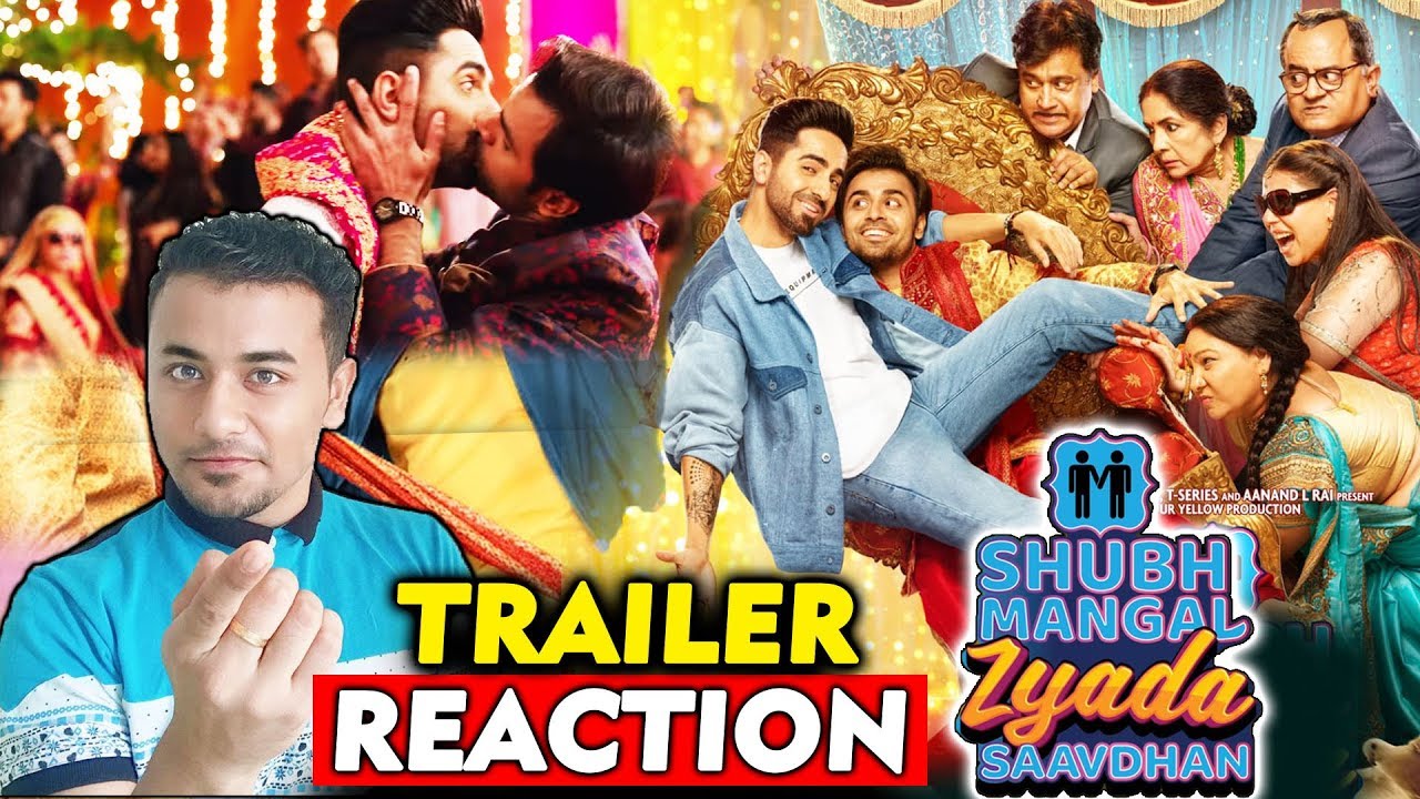 Shubh Mangal Zyada Saavdhan Trailer Reaction | Review | Ayushmann ...