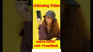 #realme Power Bank 2 20000mAh |Unboxing video| #shorts#realme#powerbank#valueformoney#unboxingvideo