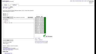 Codingbat Python - Warmup 1 - diff21