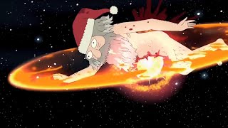 Giant Santa Ruben Explosion | Rick and Morty