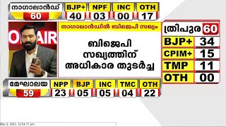 ബിജെപി സഖ്യത്തിന് അധികാര തുടർച്ച |North East Election 2023