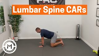 Lumbar Spine CARs In Quadruped (Lower Back Circles)