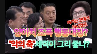 양아치 조폭의 행동대장으로 변신한 2성장군 출신 국힘 강선영 혼절!|아직카지 국대와 사회를 구분 못해|변호사 조력권을 제한?|불리하고 할말 없으면 퇴장하는 국짐당|토끼는것이 특기?