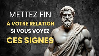 11 SIGNES qui INDIQUENT que vous devriez METTRE FIN à UNE RELATION | STOïCiSME