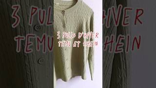 Mini HAUL TEMU !! #temu #haul #shein #viralvideo #shorts #pullovers #trending #clothing