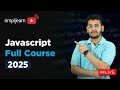 JavaScript Full Course 2026 | JavaScript Tutorial For Beginners | JavaScript Course | Simplilearn