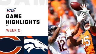 Bears vs. Broncos Week 2 Highlights | NFL 2019