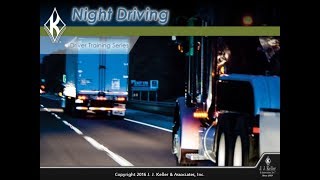 Night Driving: Driver Training Series Preview