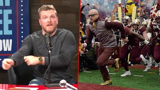 Pat McAfee Says PJ Fleck Is The Most Electric, Motivational Human Ever