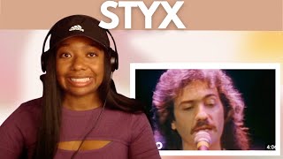 First Time Reaction to: Styx - Babe