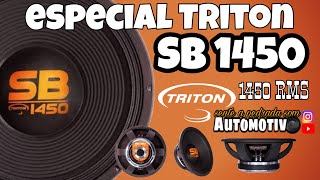 ESPECIAL ALTO FALANTE TRITON SB 1450/SENTE A PEDRADA SOM AUTOMOTIVO