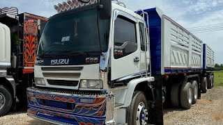 รถพ่วงสิบล้อIsuzu Deca270ปี47 สวยๆ แม่ลูกสวยๆ #รถบรรทุก #isuzu #รถสิบล้อ #รถดั้มซิ่ง #รถบรรทุก10ล้อ